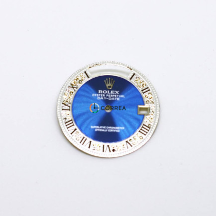 Циферблат для часов Rolex синий CRO-002 - 8